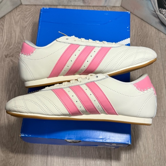 New adidas Taekwondo Lace Off White / Pink JQ4491 Size 6Y/7.5W, 7Y/8.5W Womens - Picture 7 of 12